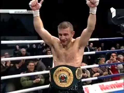 Tbilisi. The world champion in boxing in the IBO version of March 14, 2011 Avtandil Hurtsidze